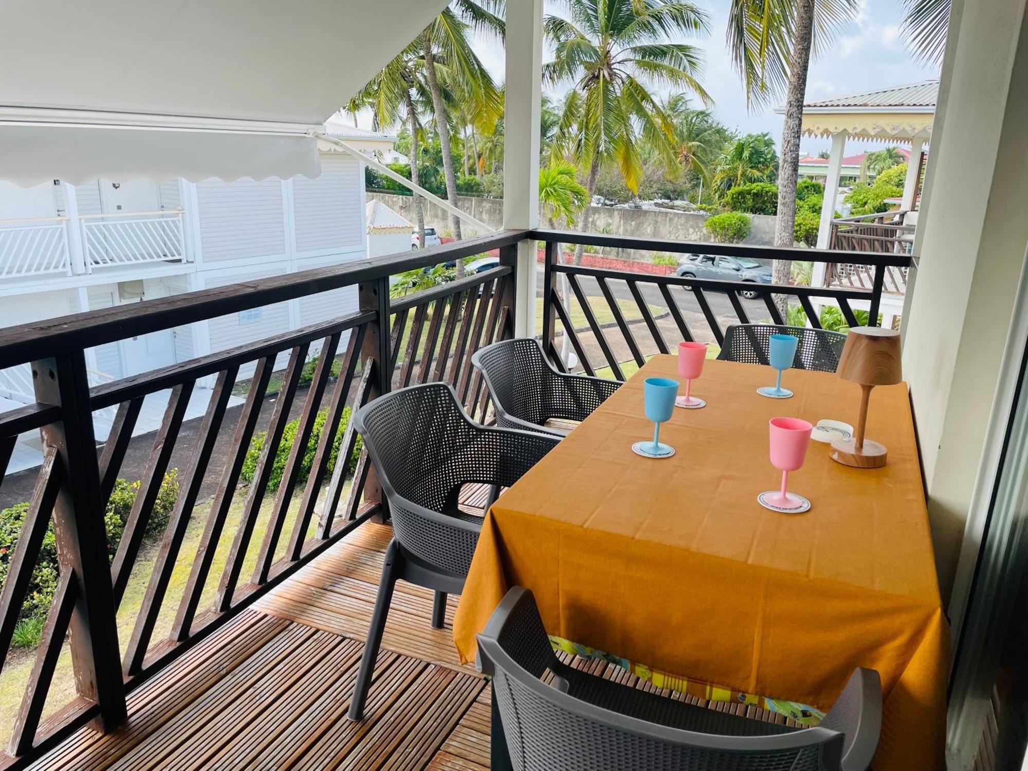 Ticarbets T3 - Residence Manganao - En Bord De Plage Saint-Francois  Exterior photo
